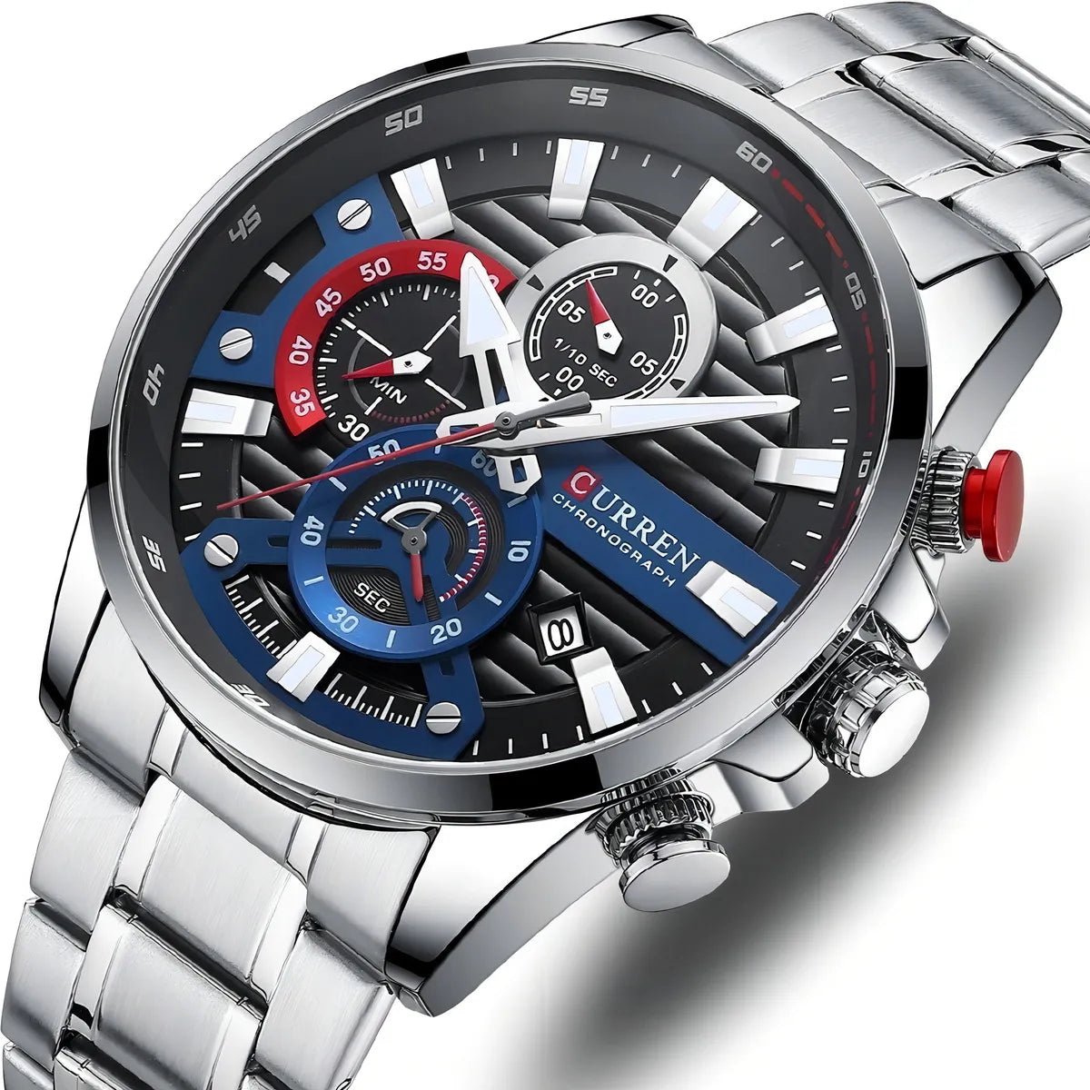 Reloj Curren 8415 Plata