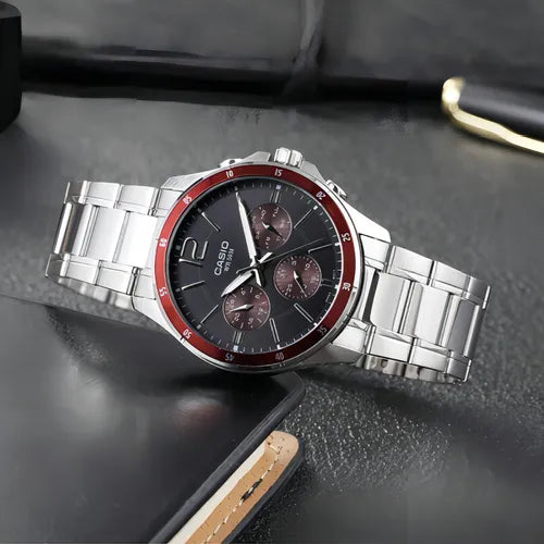 Reloj Casio MTP-1374D-5AV Café
