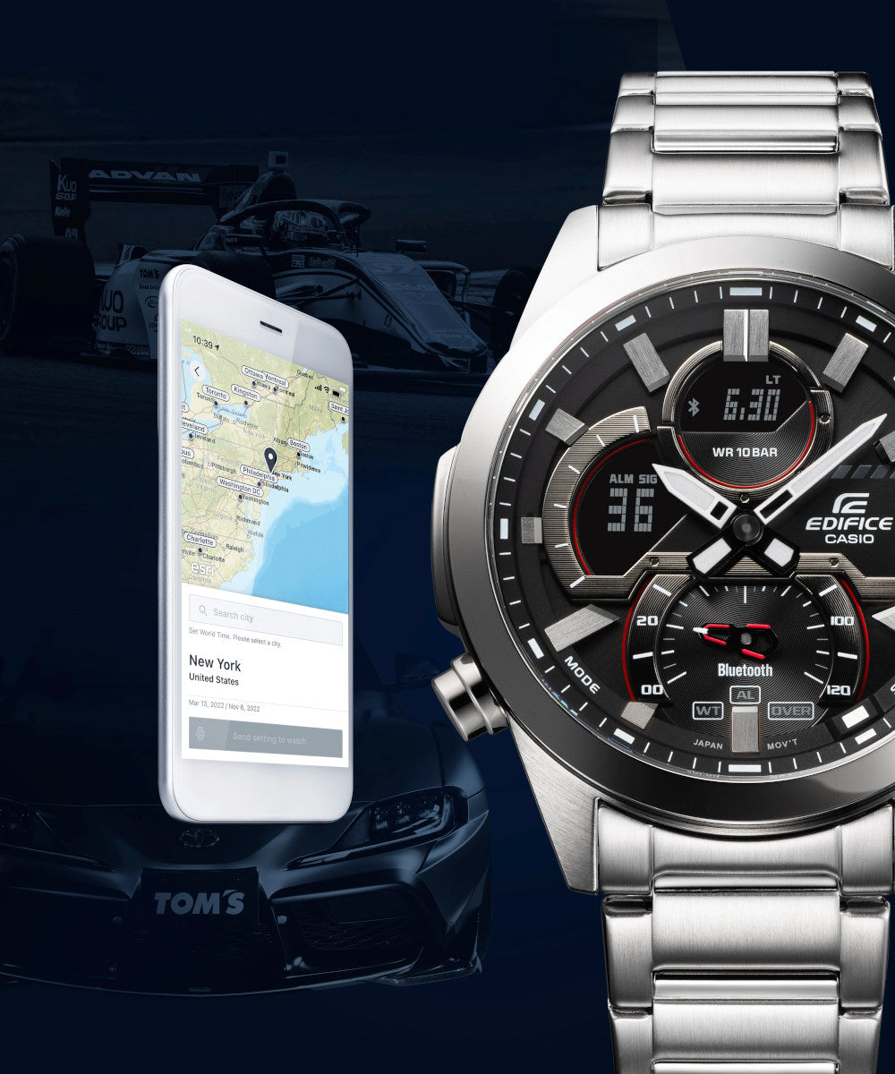 Reloj Casio Edifice ECB-30D-1A Negro