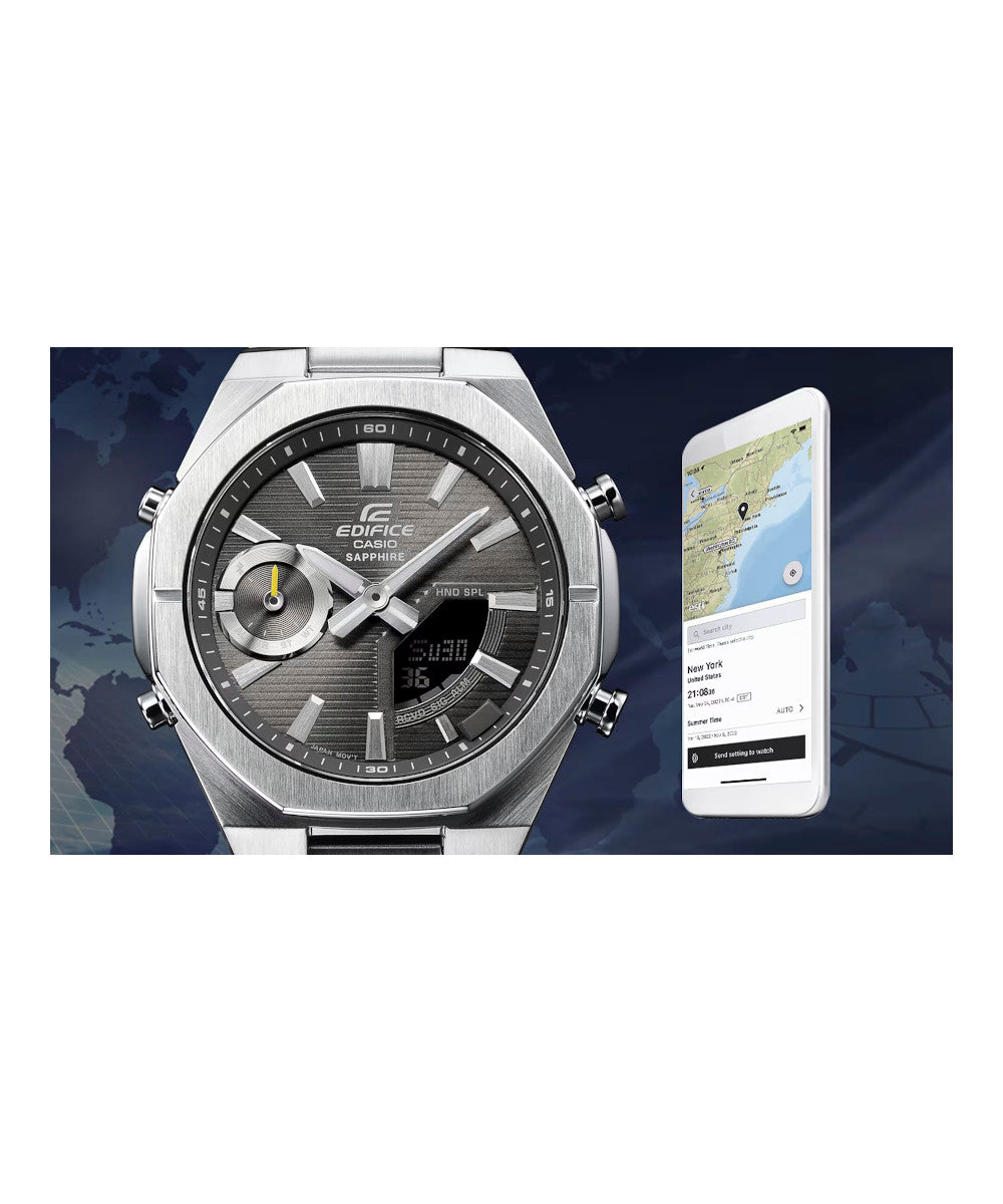 Reloj Casio Edifice ECB-S10DB-1A Negro