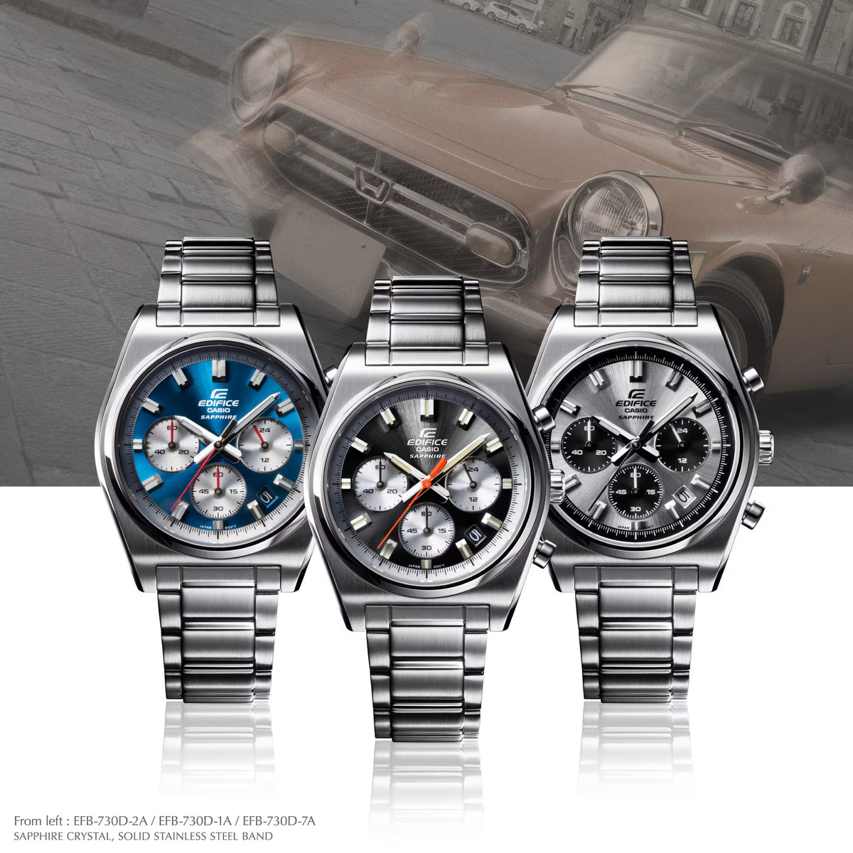 Reloj Casio Edifice EFB-730D-7AVU Plateado