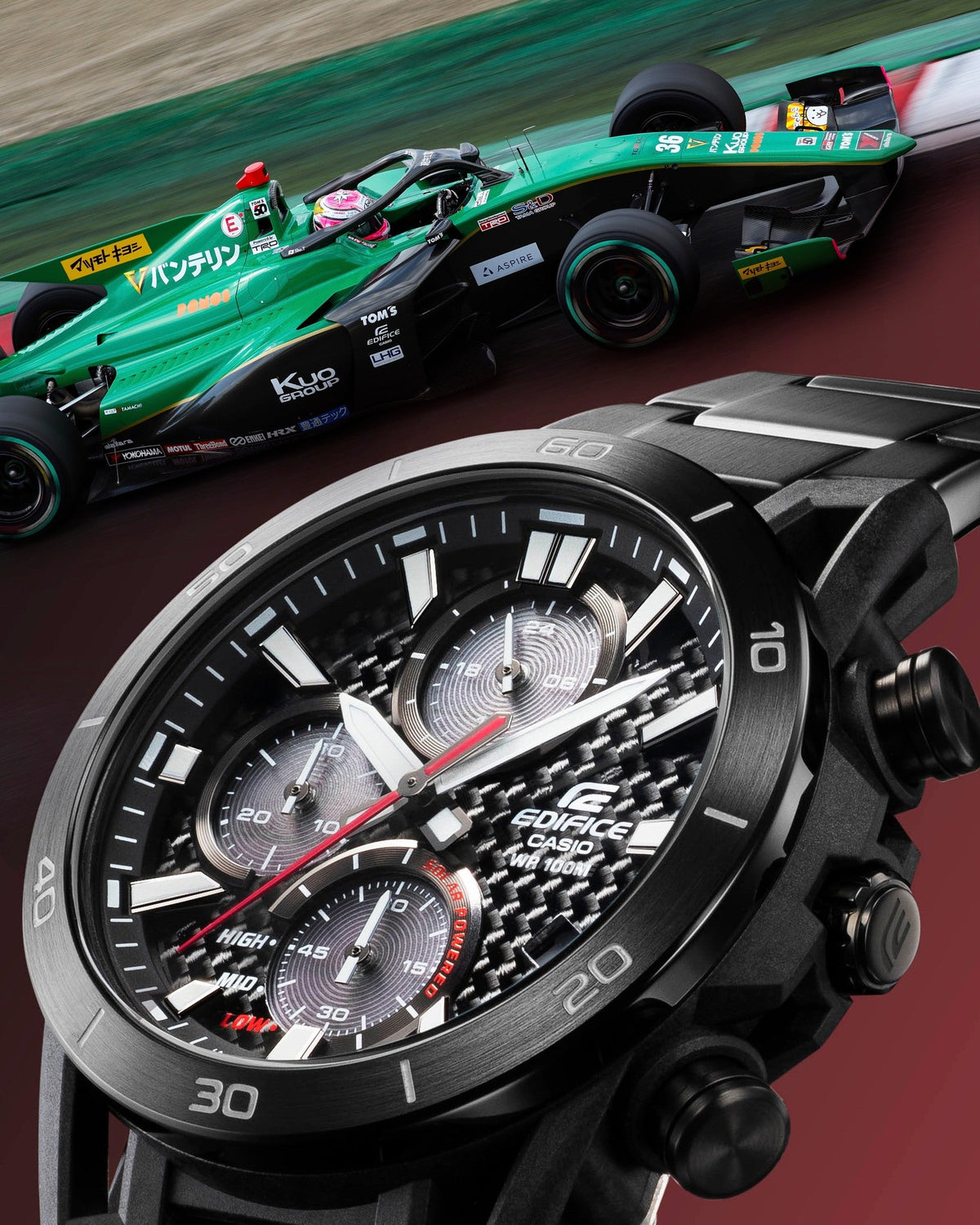 Reloj Casio Edifice EQS-960DC-1AVU Negro