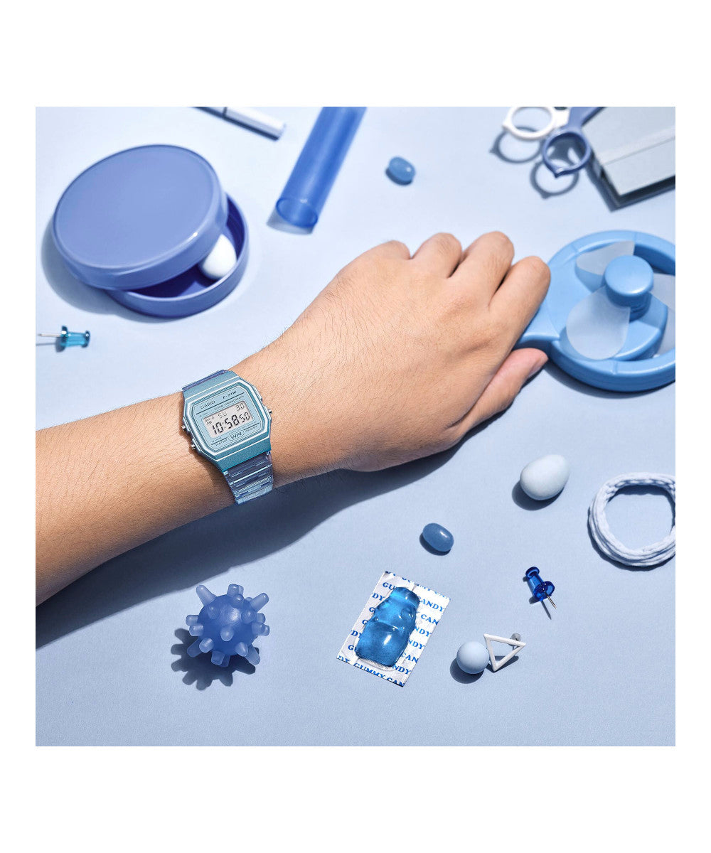 Reloj Casio F-91WS-2 Azul