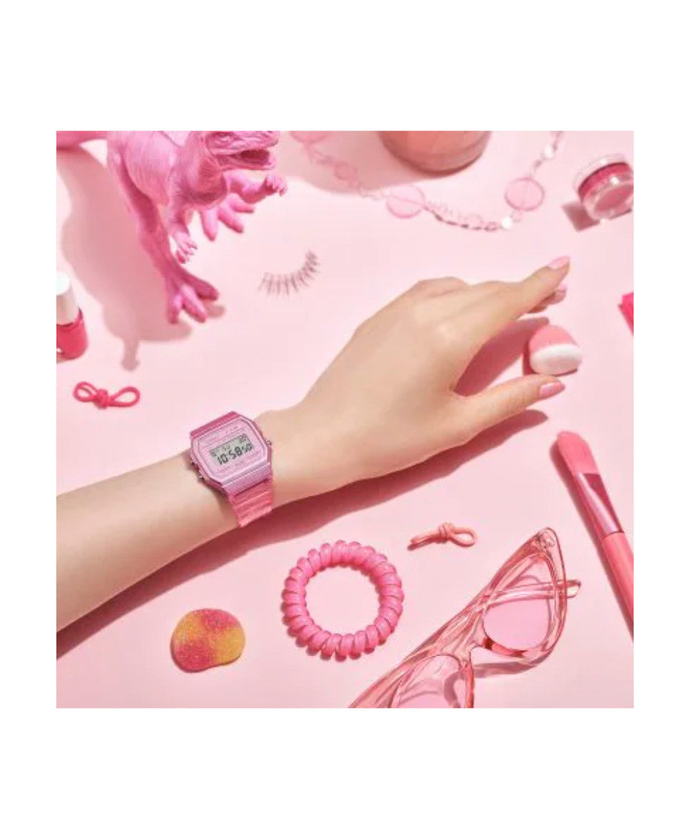 Reloj Casio F-91WS-4 Rosado