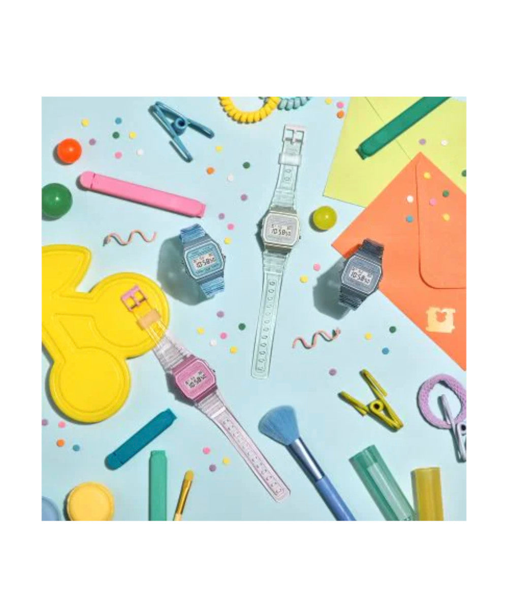 Reloj Casio F-91WS-4 Rosado