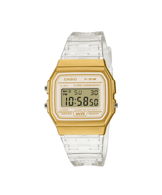 Reloj Casio Vintage F-91WS-7A2 Dorado