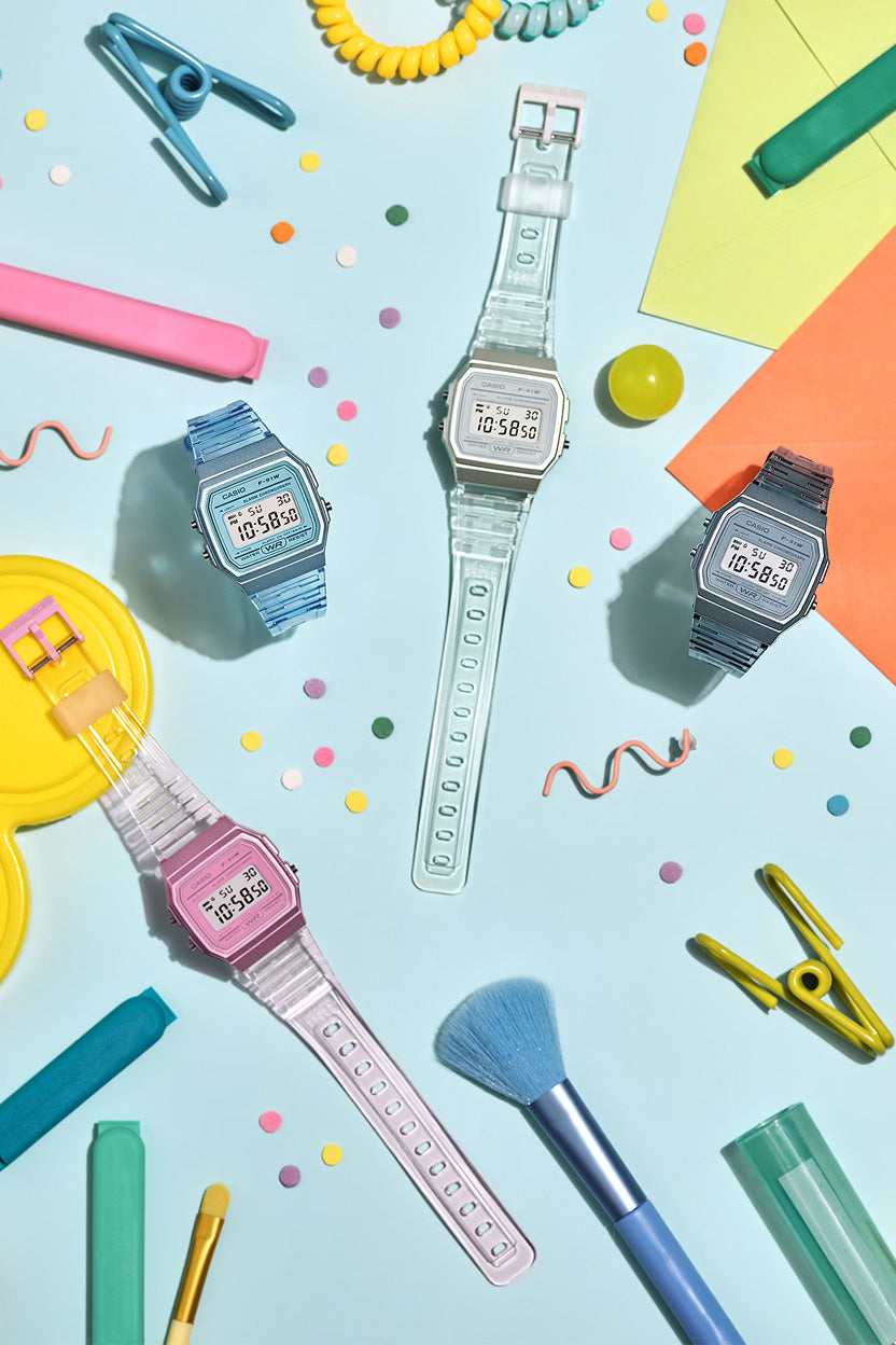 Reloj Casio F-91WS-7 Blanco