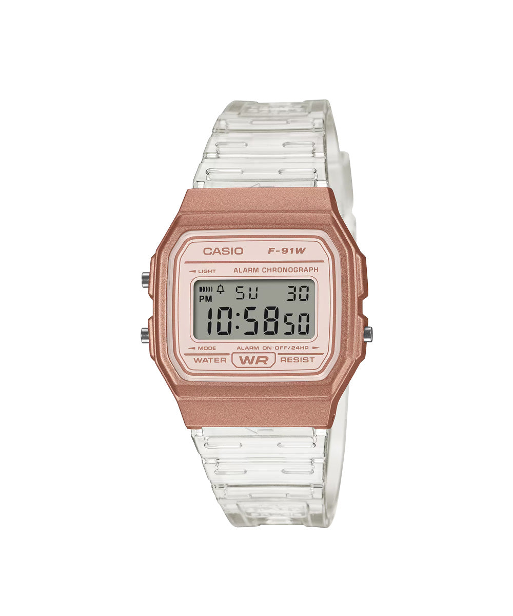 Reloj Casio Vintage F-91WS-7A3 Rosado