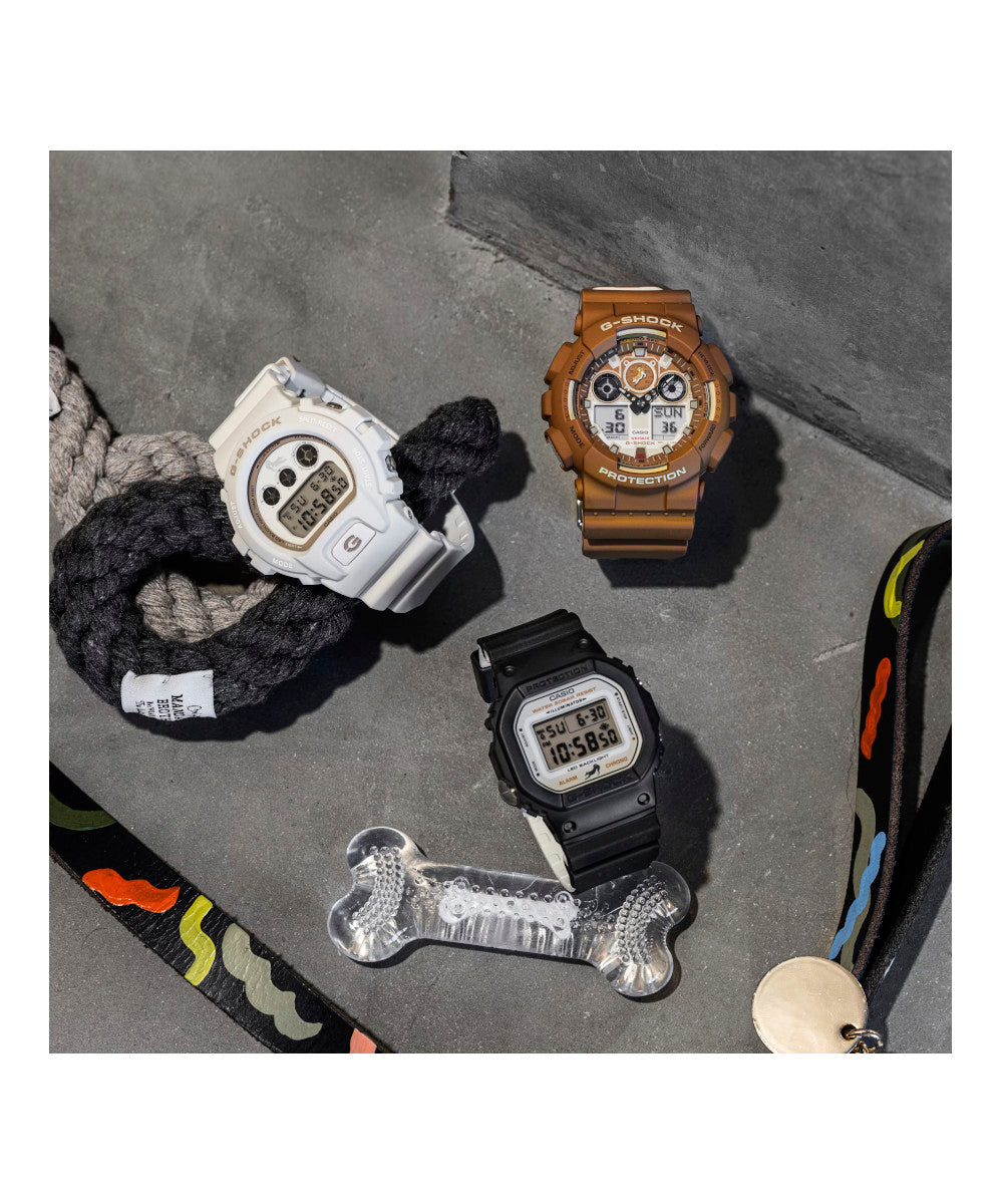 Reloj Casio G-Shock GA-100SHB-5A Café