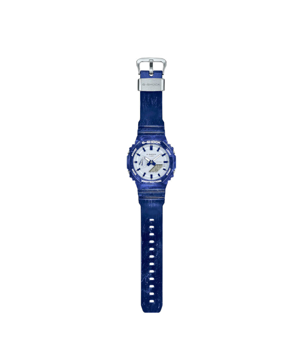 Reloj Casio G-Shock GA-2100BWP-2A Azul