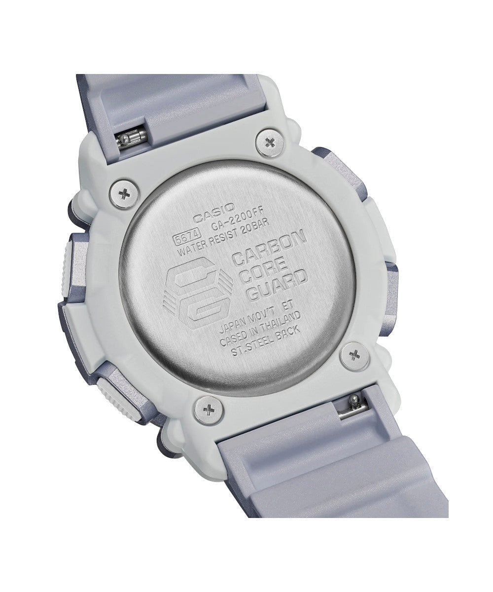 Reloj Casio G-Shock GA-2200FF-8A Plateado