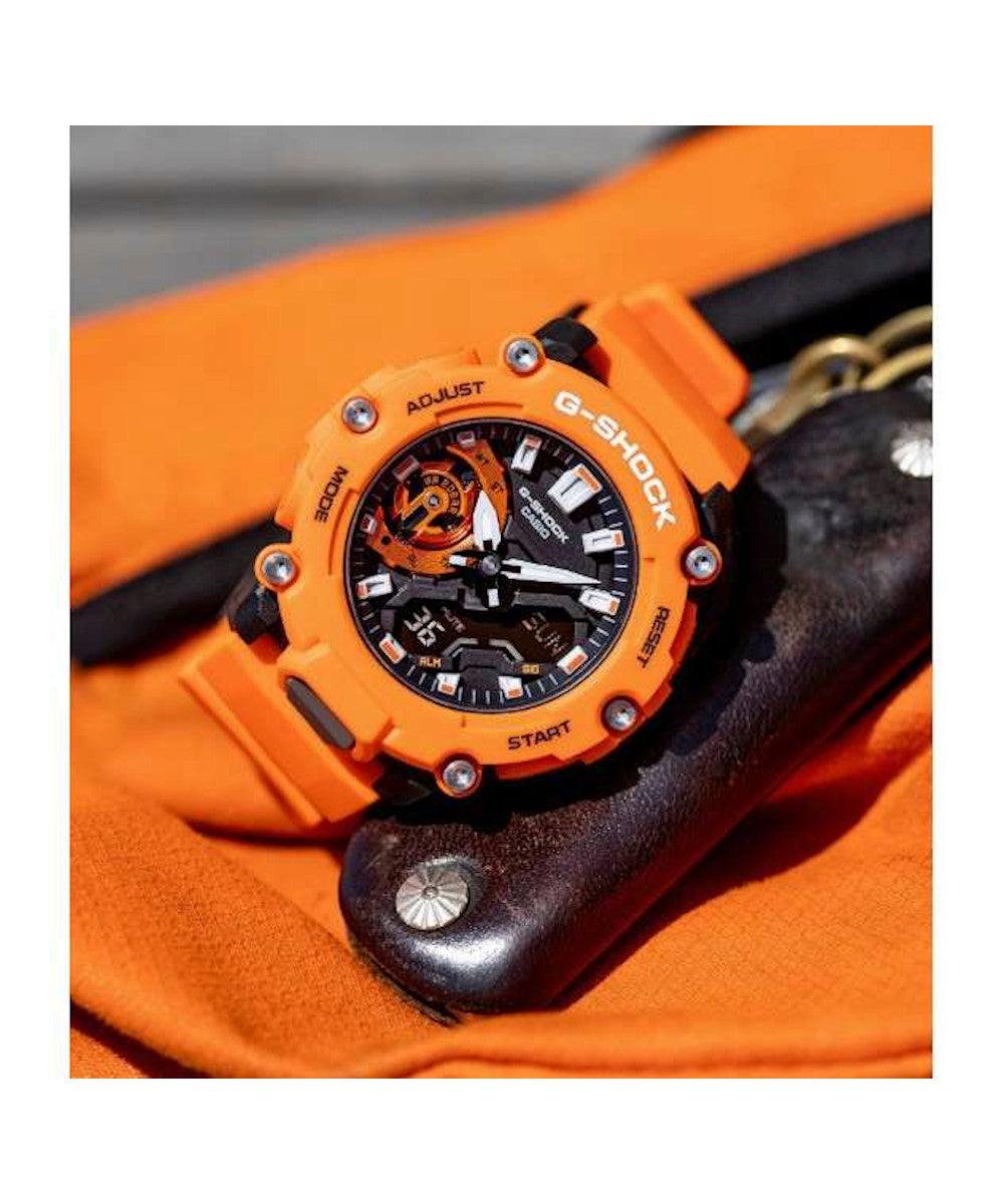 Reloj Casio G-Shock GA-2200M-4A Naranjado