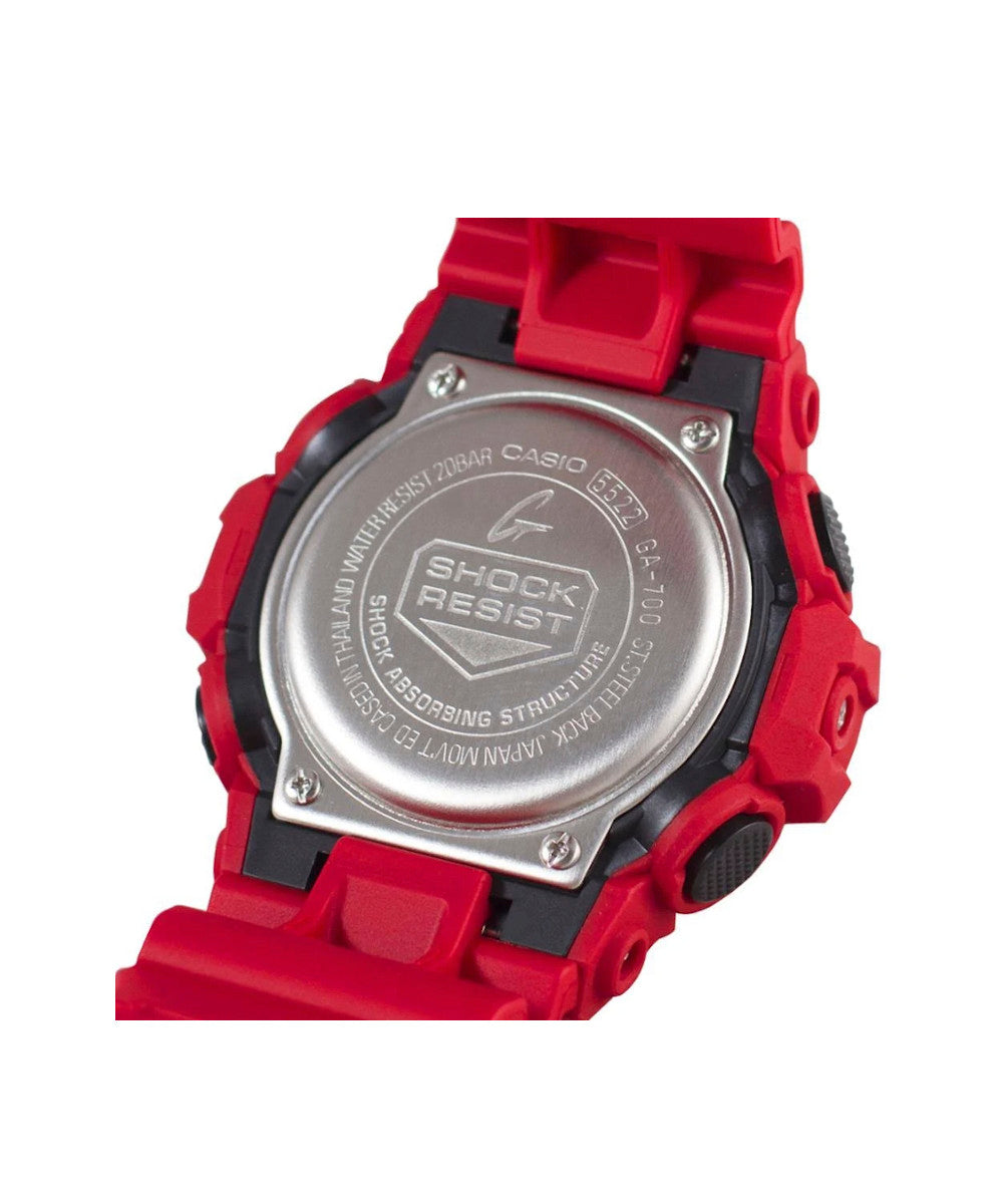 Reloj Casio G-Shock GA-700-4A Rojo