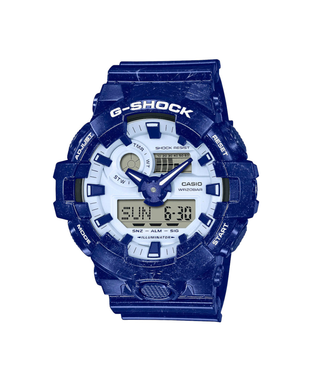 Reloj Casio G-Shock GA-700BWP-2A Azul