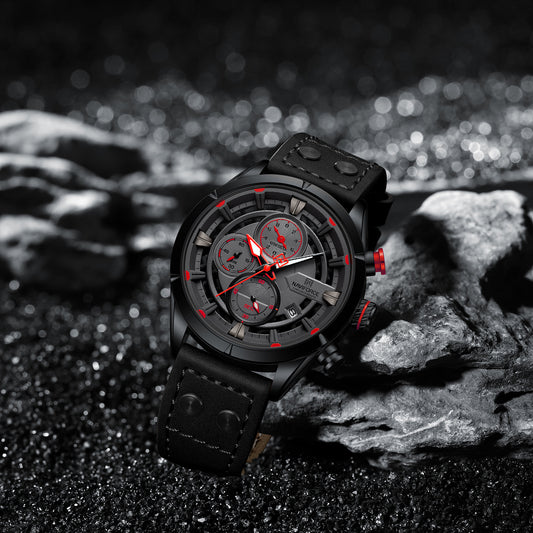 Reloj Naviforce 899 Negro/Rojo