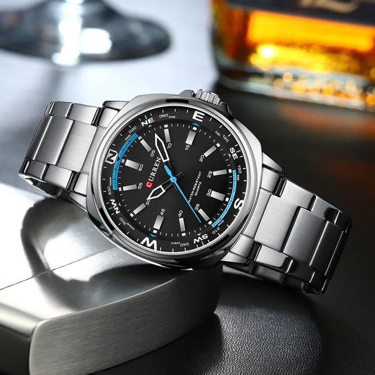 Reloj Curren Ref. 863 Plata/Negro