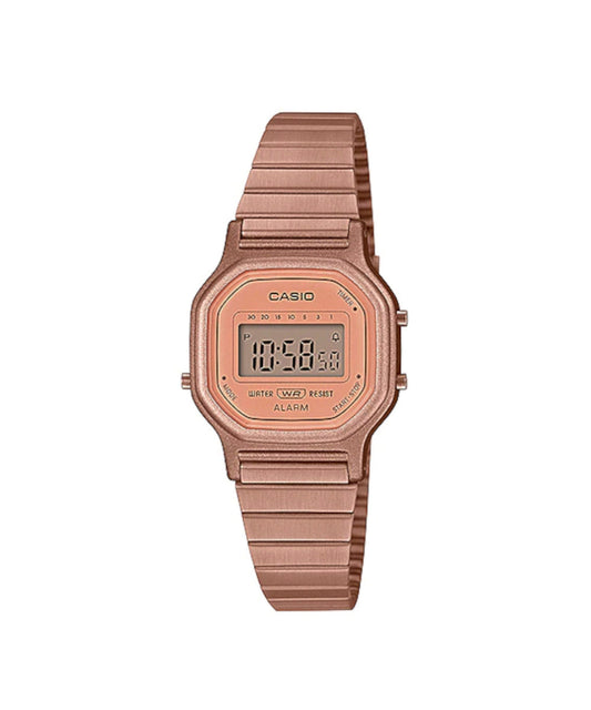 Reloj Casio Vintage LA-11WR-5A Palo Rosa