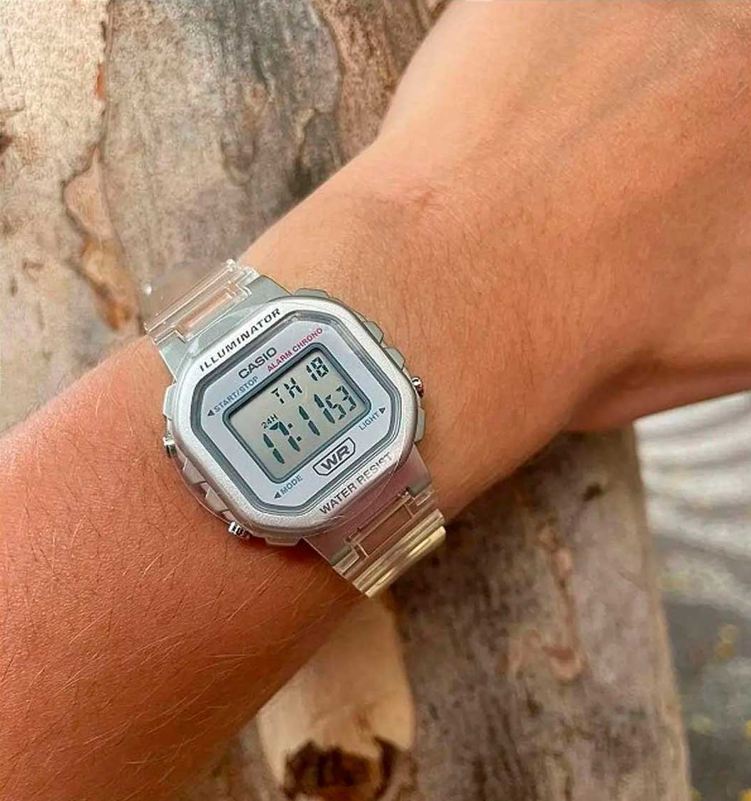 Reloj Casio LA-20WHS-7A Transparente