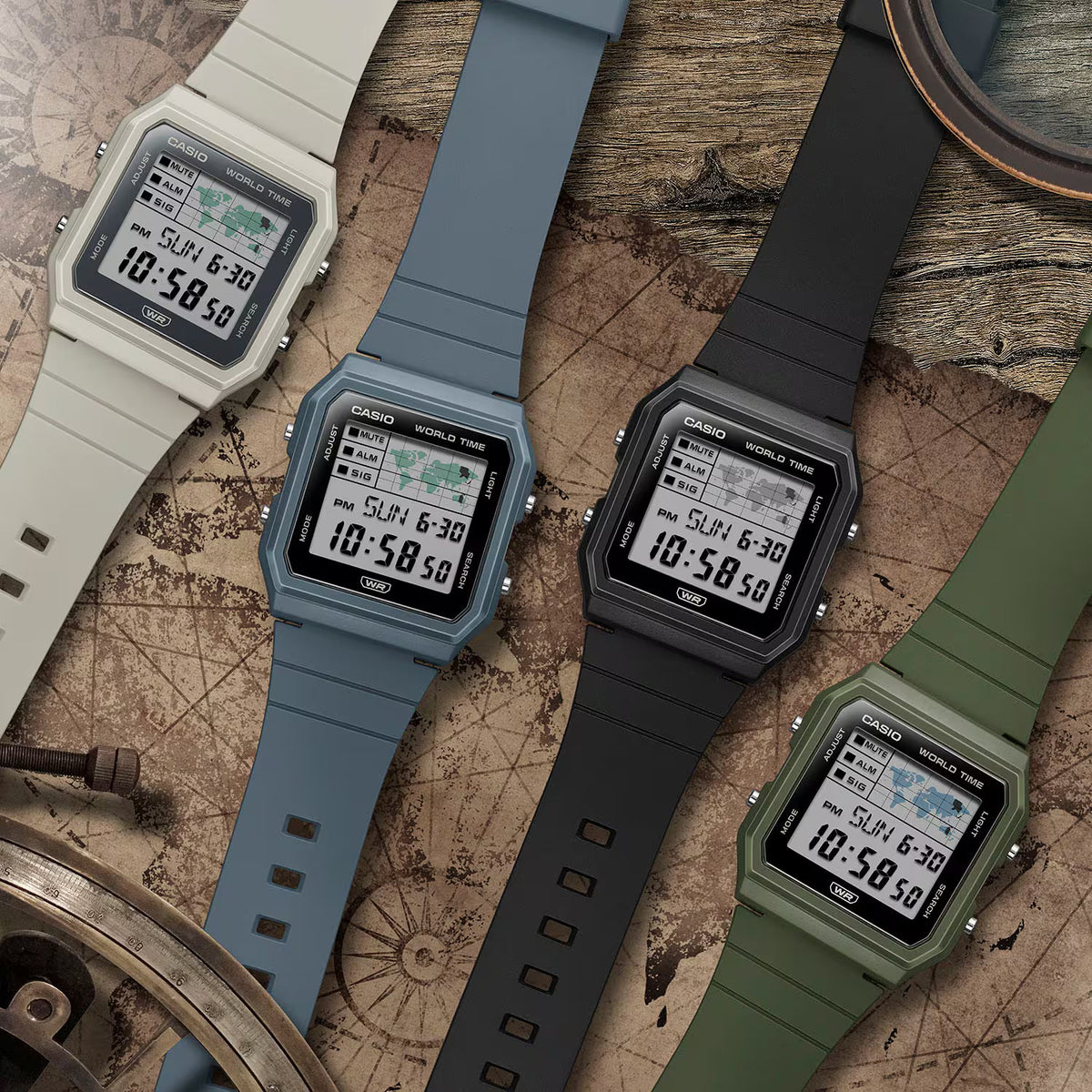 Reloj Casio LF-30W-3A Verde
