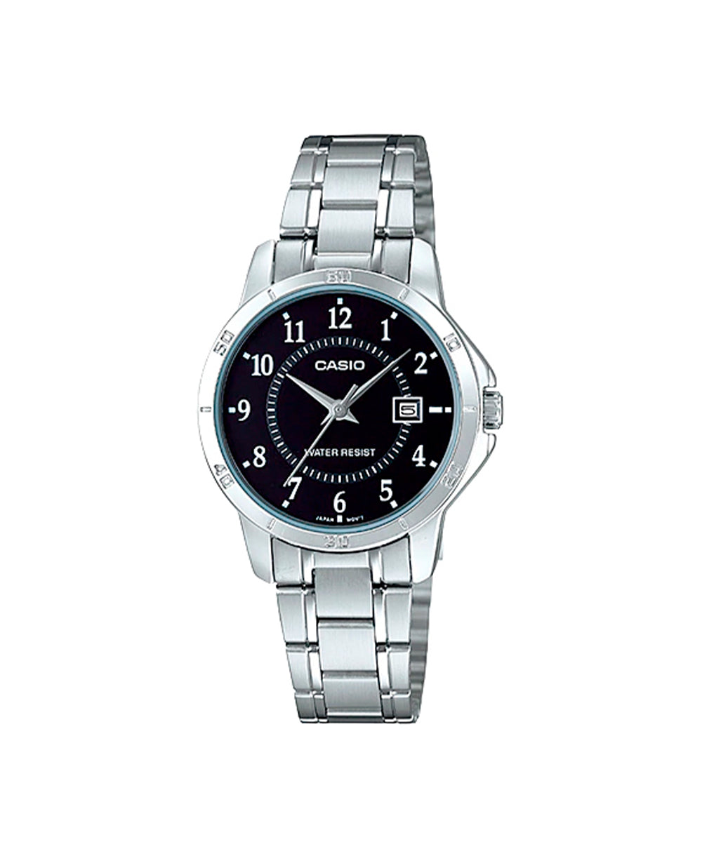 Reloj Casio LTP-V004D-1BU Plateado