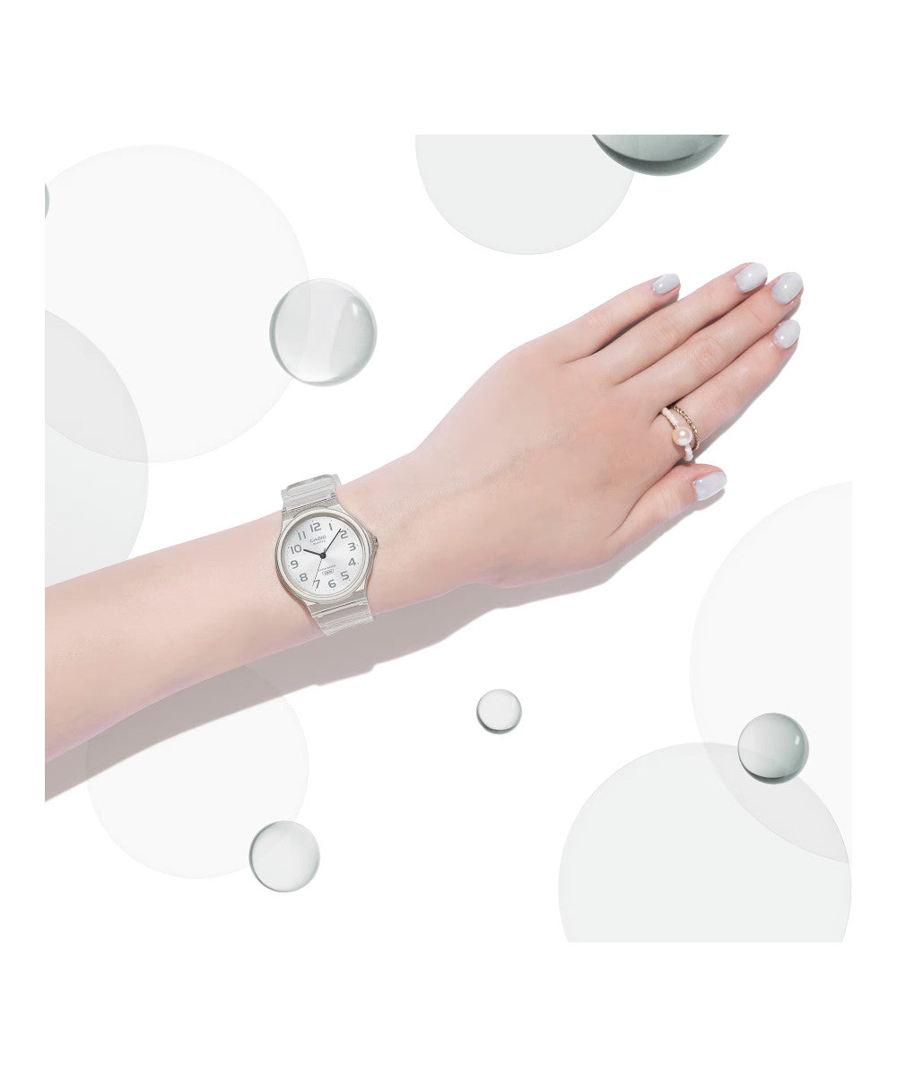 Reloj Casio MQ-24S-7B Blanco