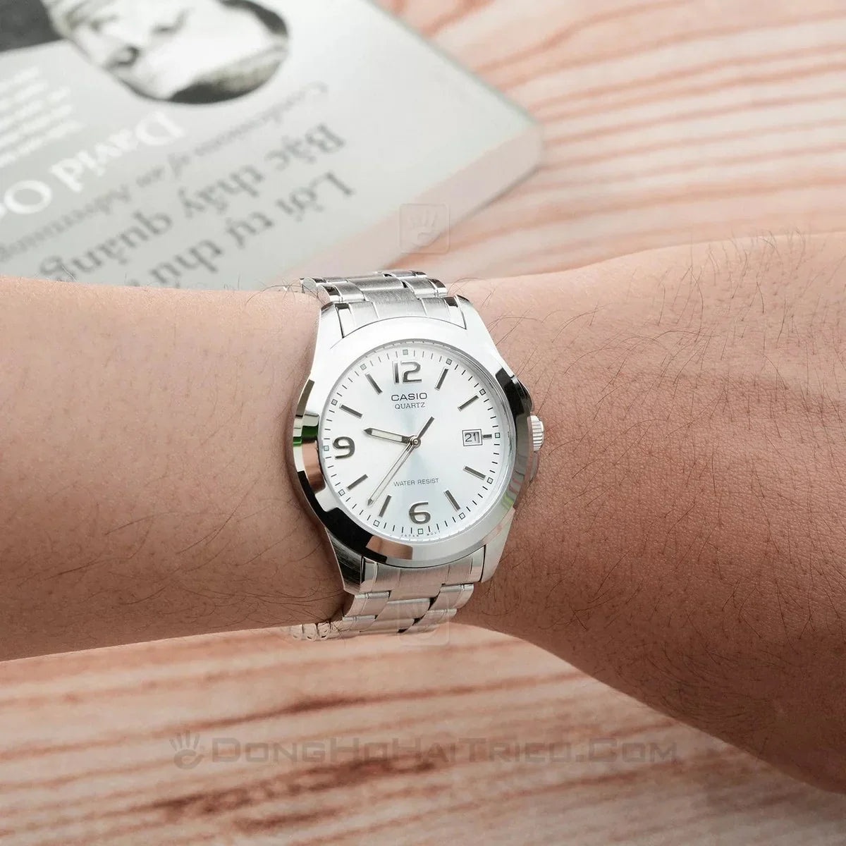 Reloj Casio MTP-1215A-7A Plateado