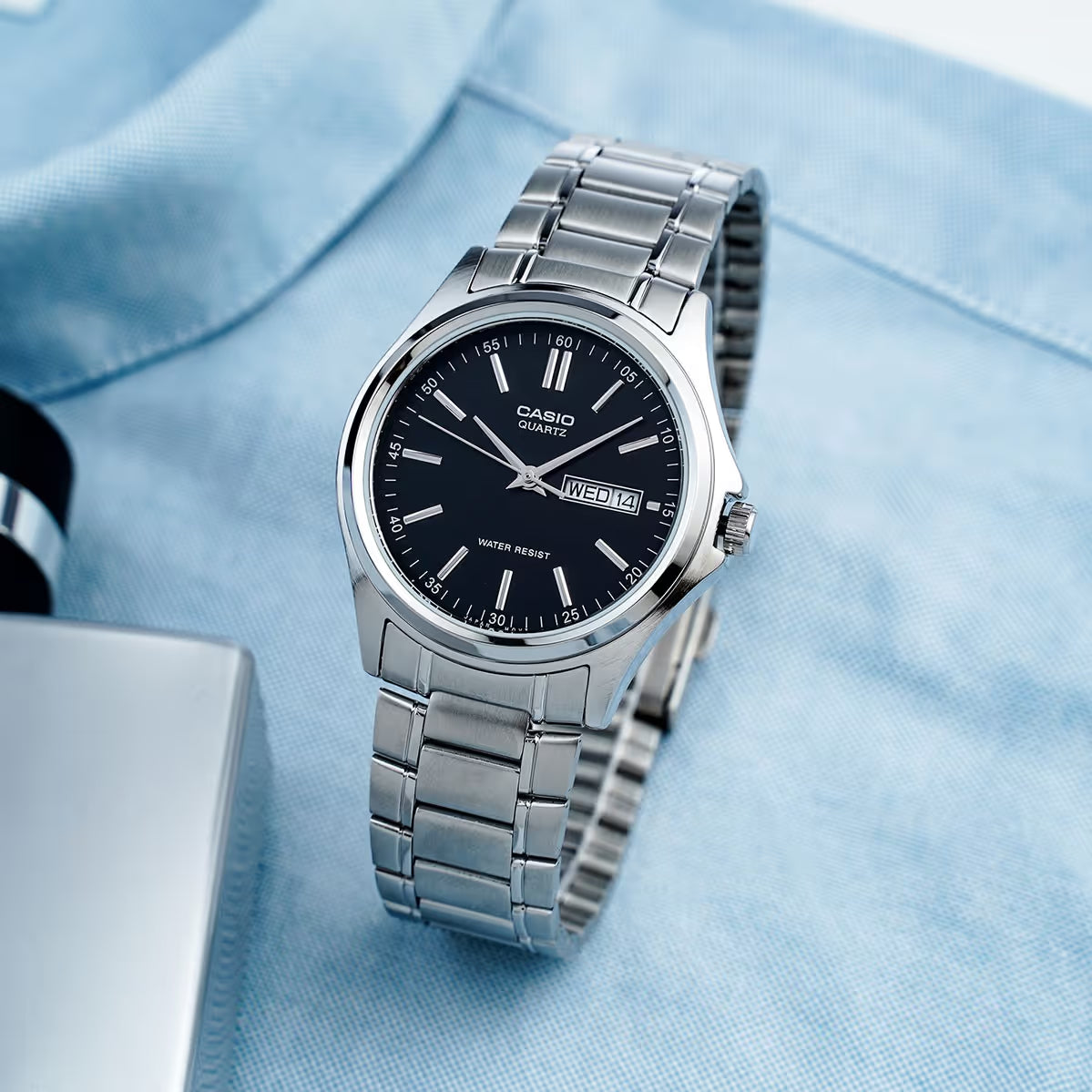 Reloj Casio MTP-1239D-1A Negro
