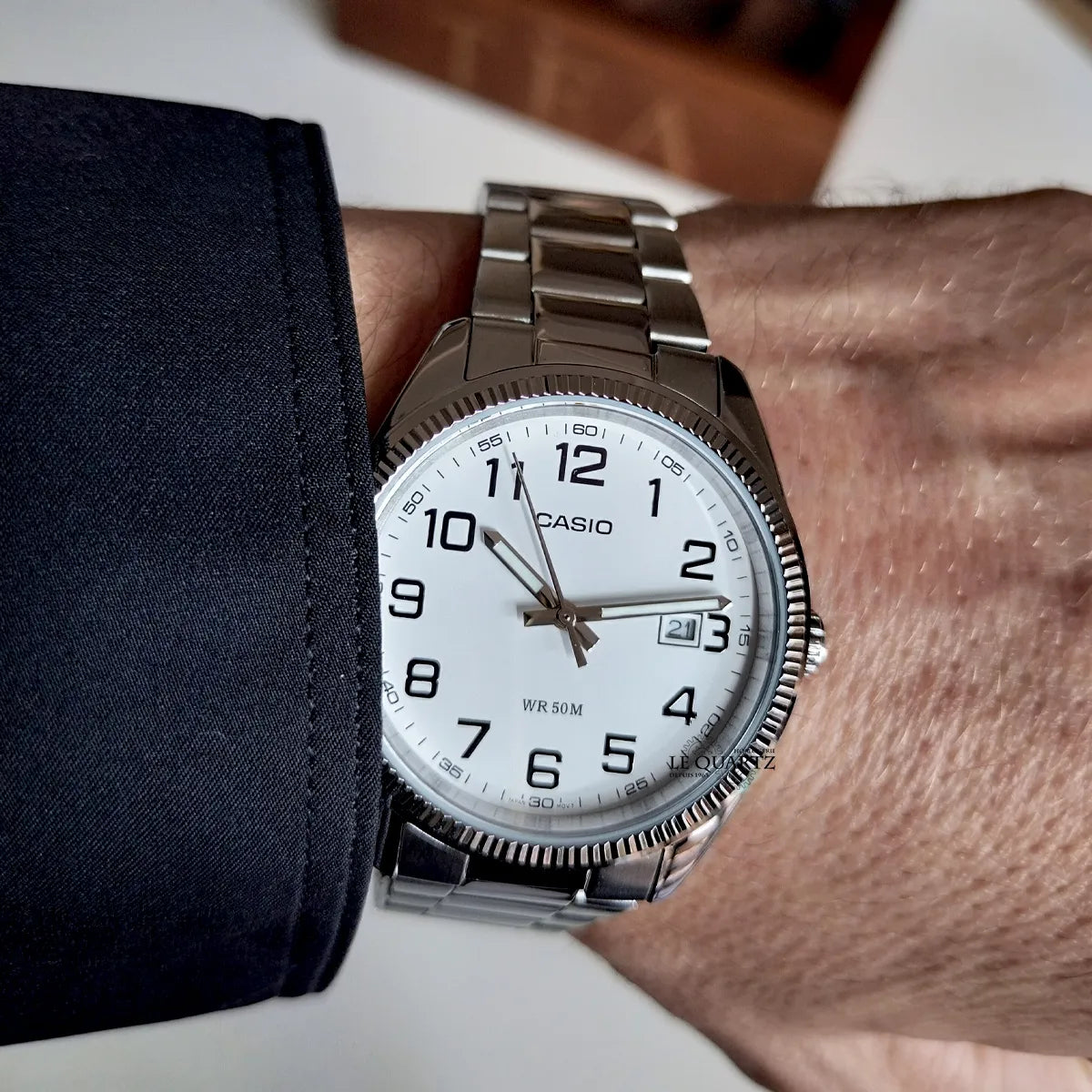 Reloj Casio MTP-1302D-7BV Blanco