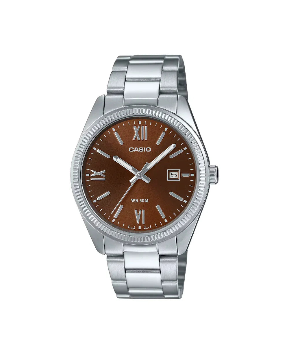 Reloj Casio MTP-1302DD-5AV Café