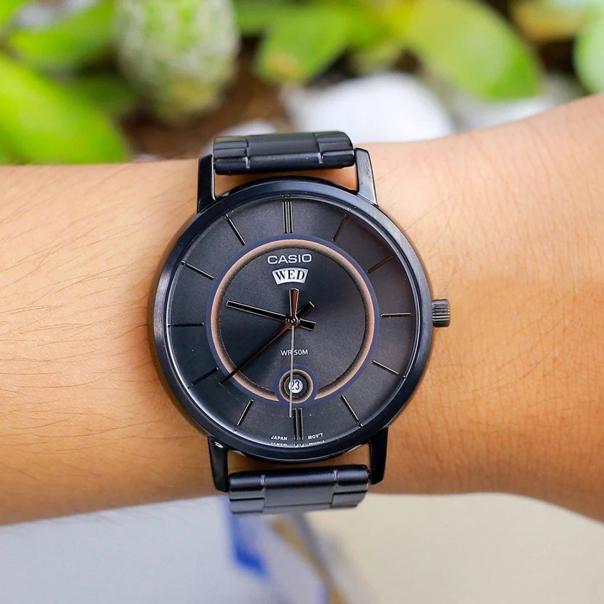 Reloj Casio MTP-B120B-8AV Negro