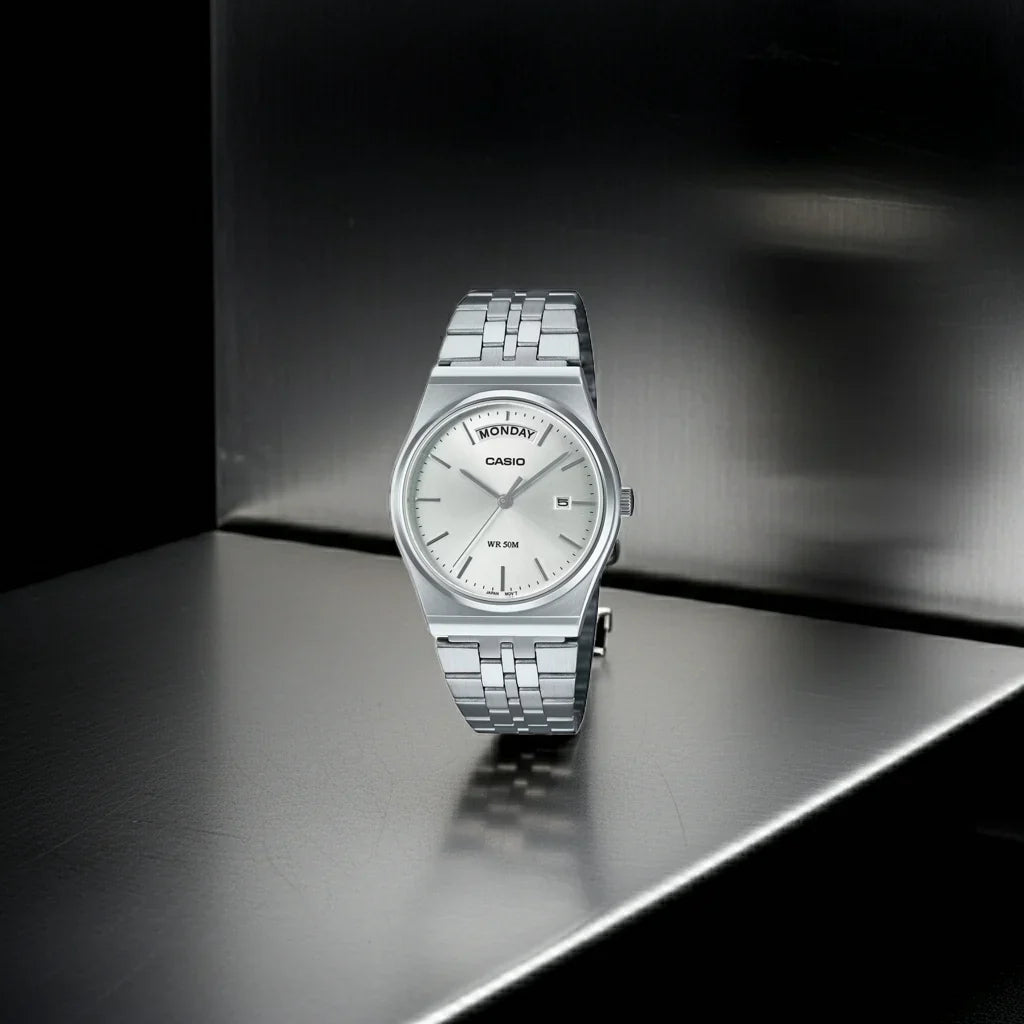 Reloj Casio MTP-B146D-7AV Blanco