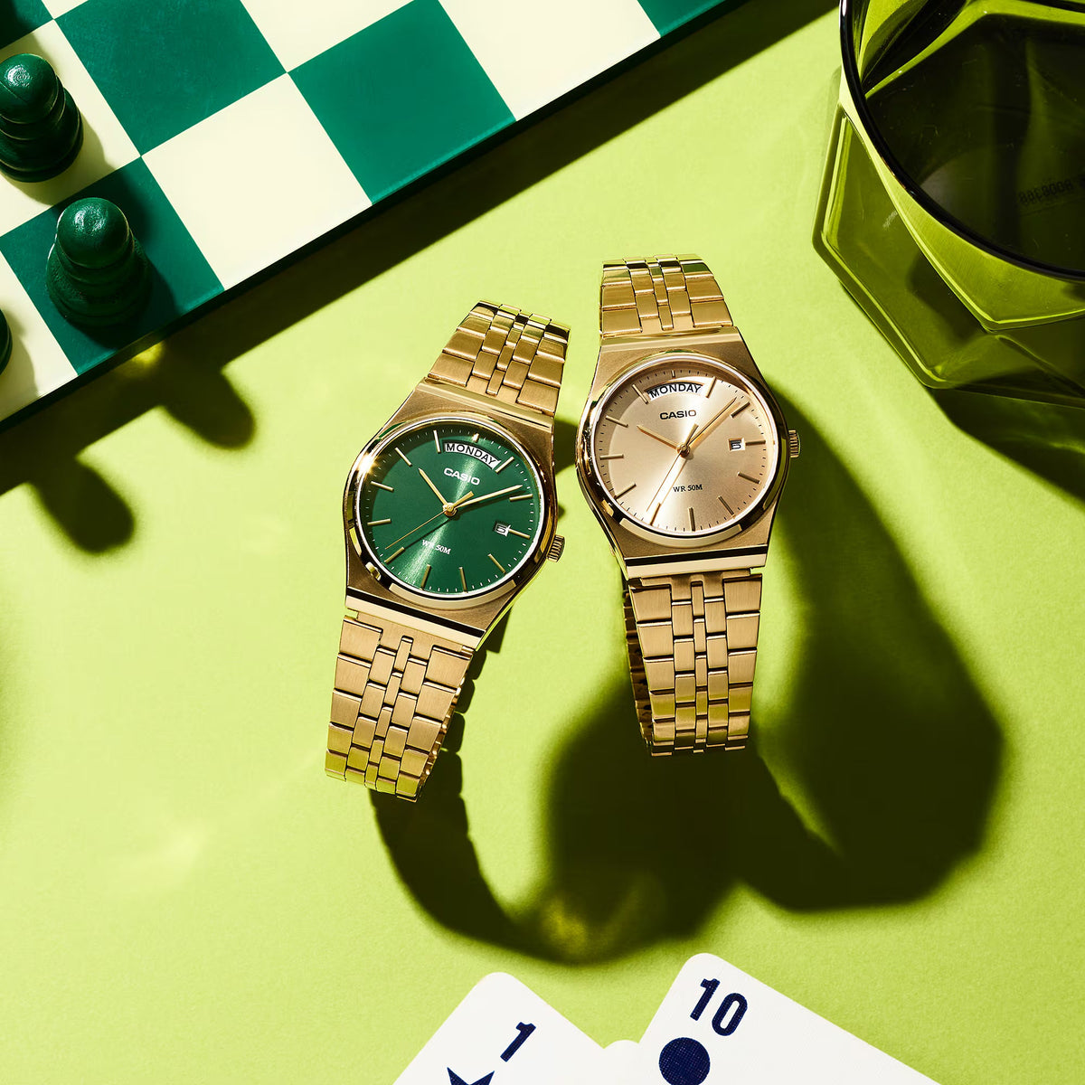 Reloj Casio MTP-B146G-3AV Verde