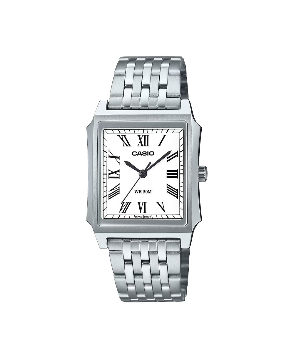 Reloj Casio MTP-B190D-7BV Blanco