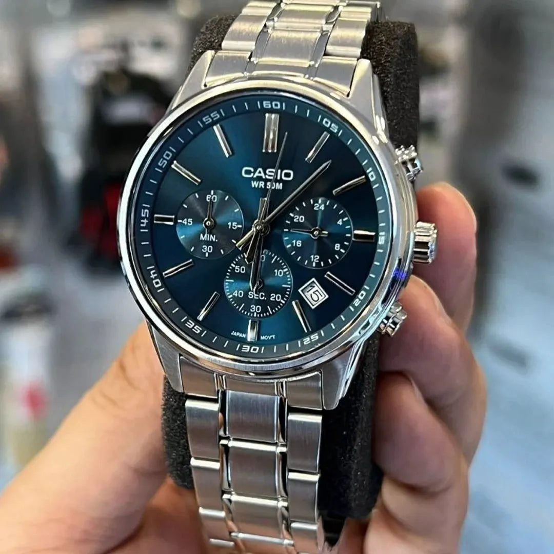 Reloj Casio MTP-E515D-2A1V Azul