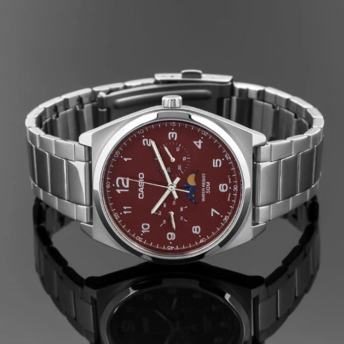 Reloj Casio MTP-M300D-4AV Rojo