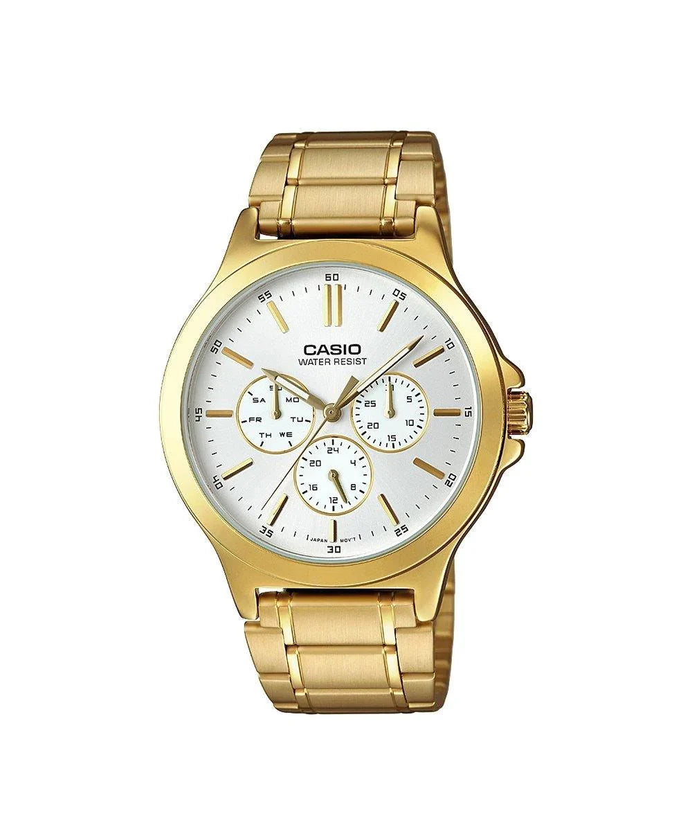 Reloj Casio MTP-V300G-7AU Blanco
