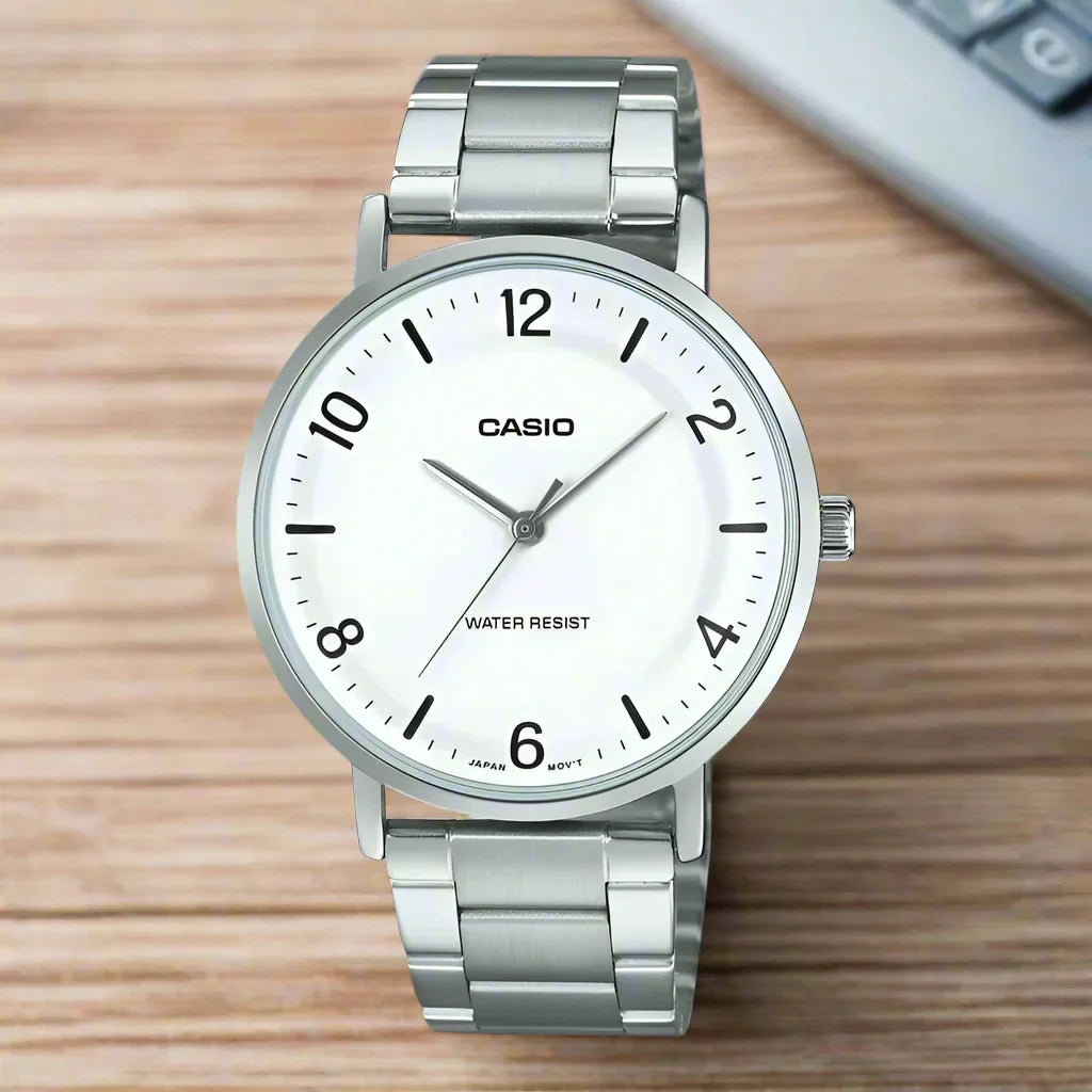 Reloj Casio MTP-VT03D-7B Blanco