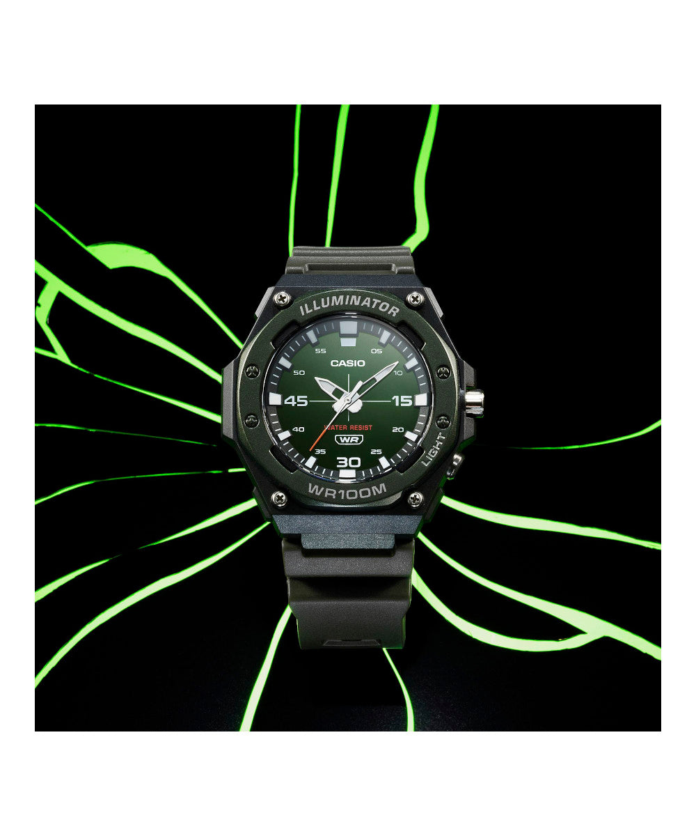 Reloj Casio MW-620H-3AV Verde
