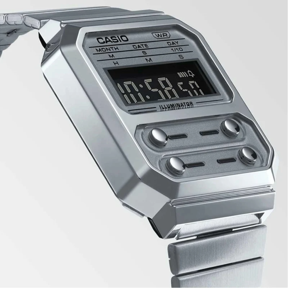 Reloj Casio Vintage A100WE-7B Plateado
