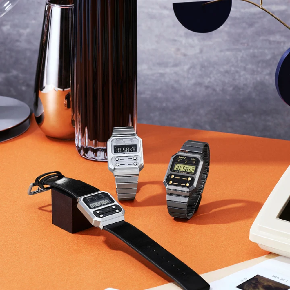 Reloj Casio Vintage A100WE-7B Plateado