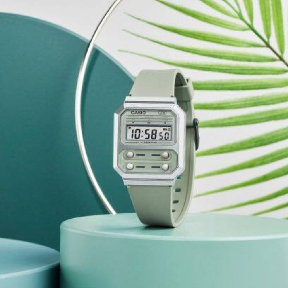 Reloj Casio Vintage A100WEF-3A Verde