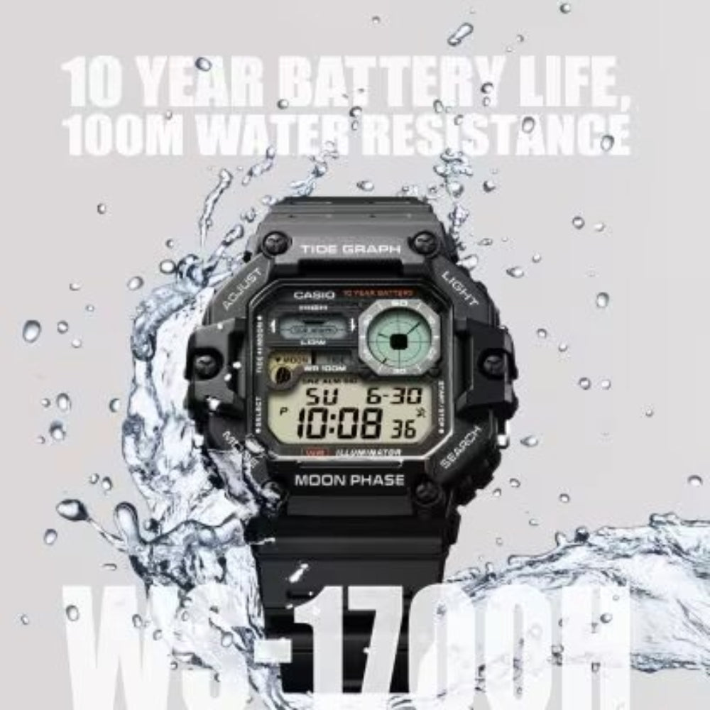 Reloj Casio WS-1700H-1AV Negro
