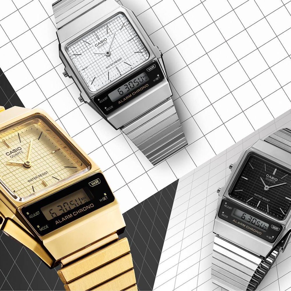 Reloj Casio Vintage AQ-800E-1A Negro