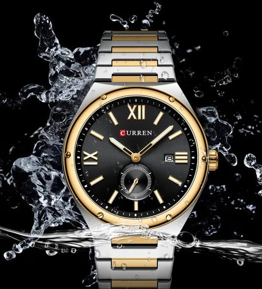 Reloj Curren Ref. 935 Plata/Dorado/Negro