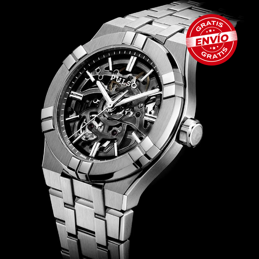Reloj PULSO Ref. 2916 Plata/Negro