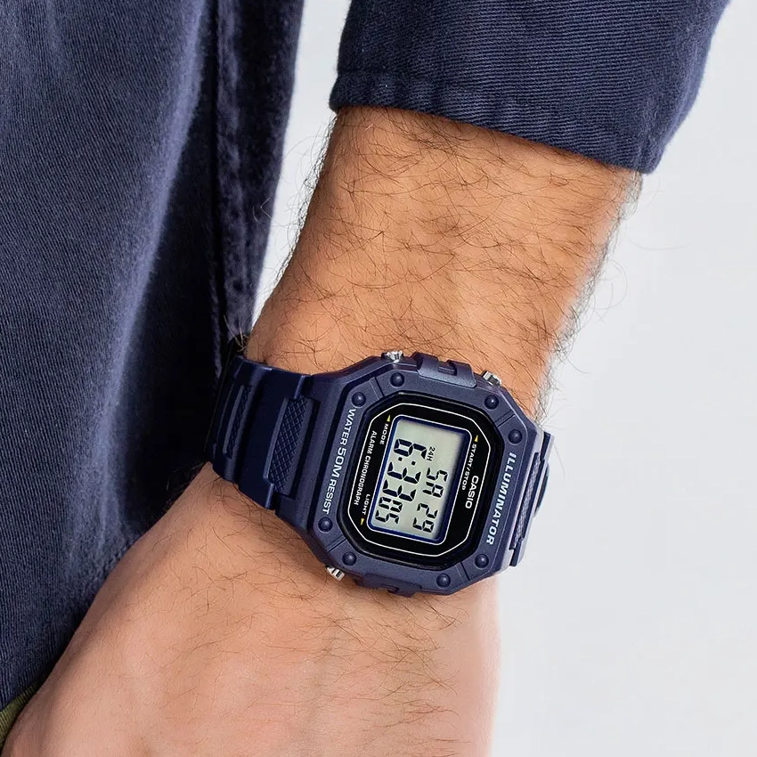 Reloj Casio W-218H-2AV Azul