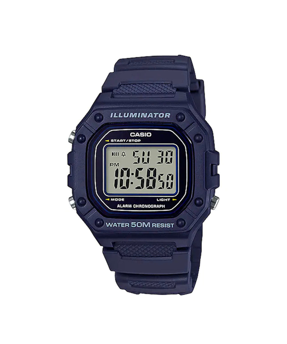 Reloj Casio W-218H-2AV Azul