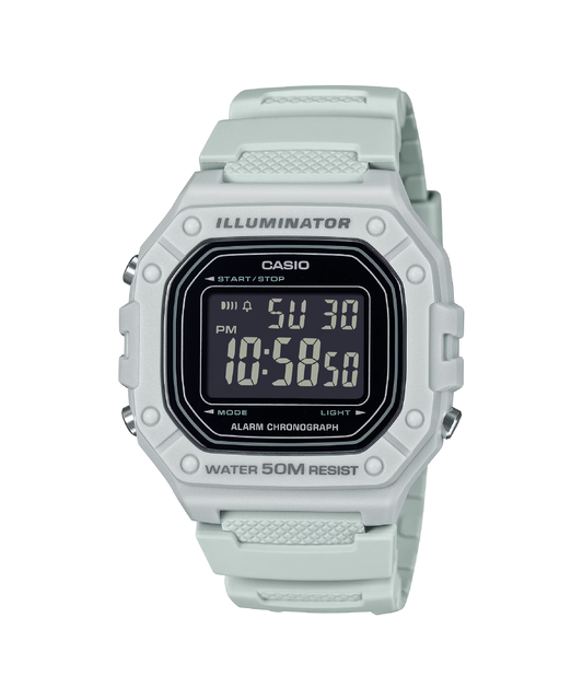 Reloj Casio W-218H-8BV Gris