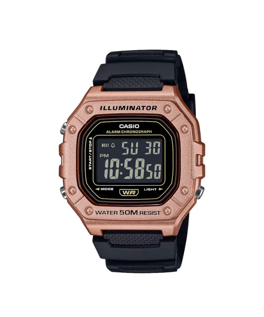 Reloj Casio W-218HM-5BV Negro