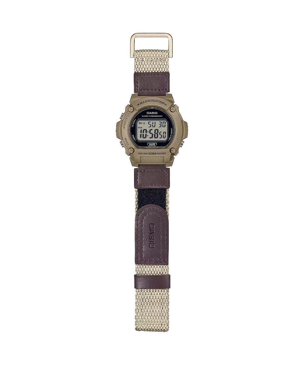 Reloj Casio W-219HB-5AV Café